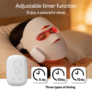 Masque facial 3D en Silicone LED, th&eacute;rapie &agrave; la lumi&egrave;re rouge, 336 LED, 4 Modes, dispositif de soins de la peau sans fil, qualit&eacute; Salon, beaut&eacute; &agrave; domicile, Routine quotidienne