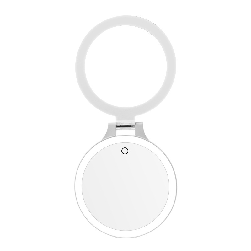 Espejo de maquillaje LED compacto PM422