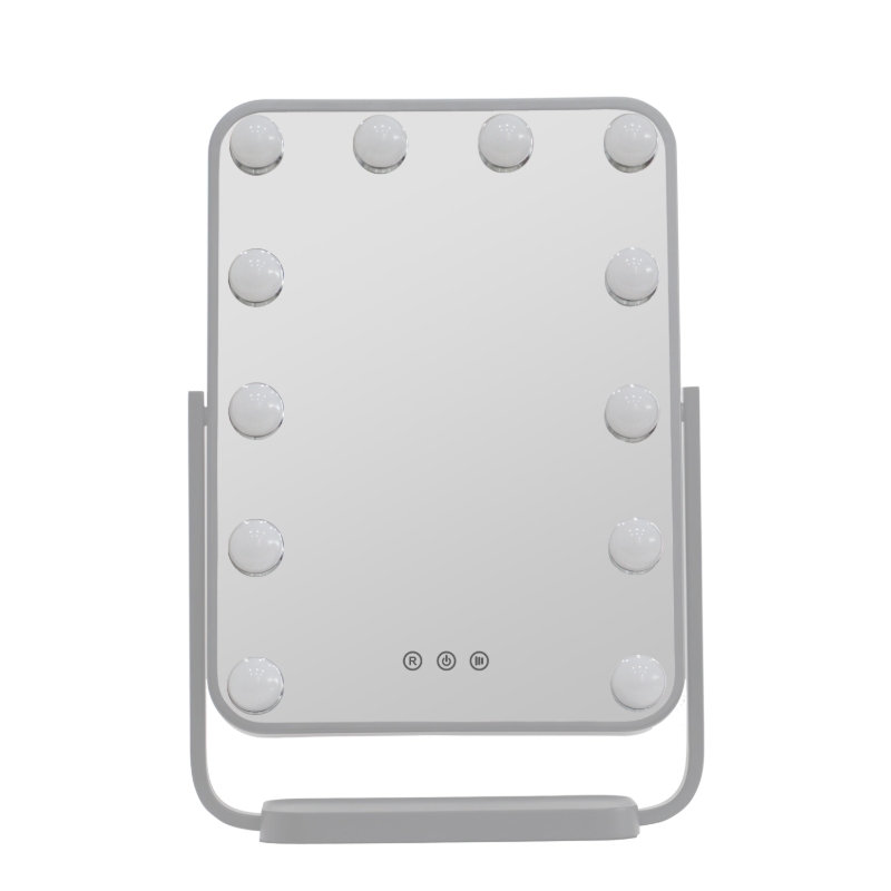 Espelho de maquiagem de mesa Hollywood LM401